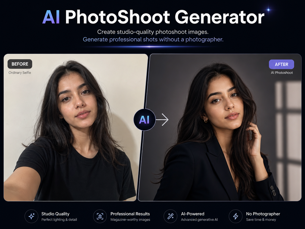 AI PhotoShoot Generator