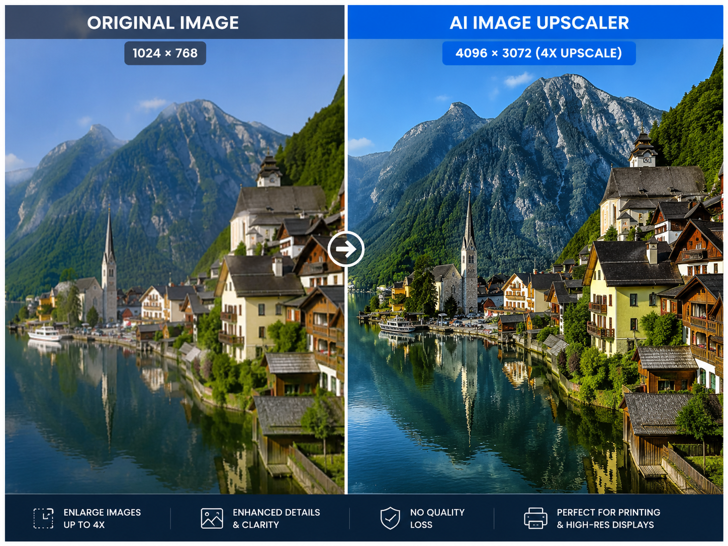 AI Image Upscaler & Enhancer