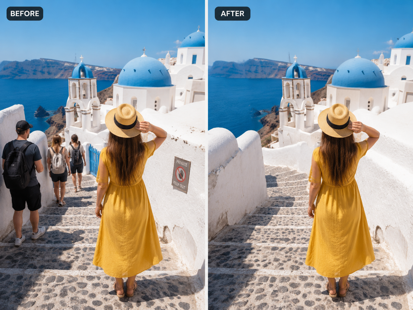 Travel Photos: Remove Distracting Elements