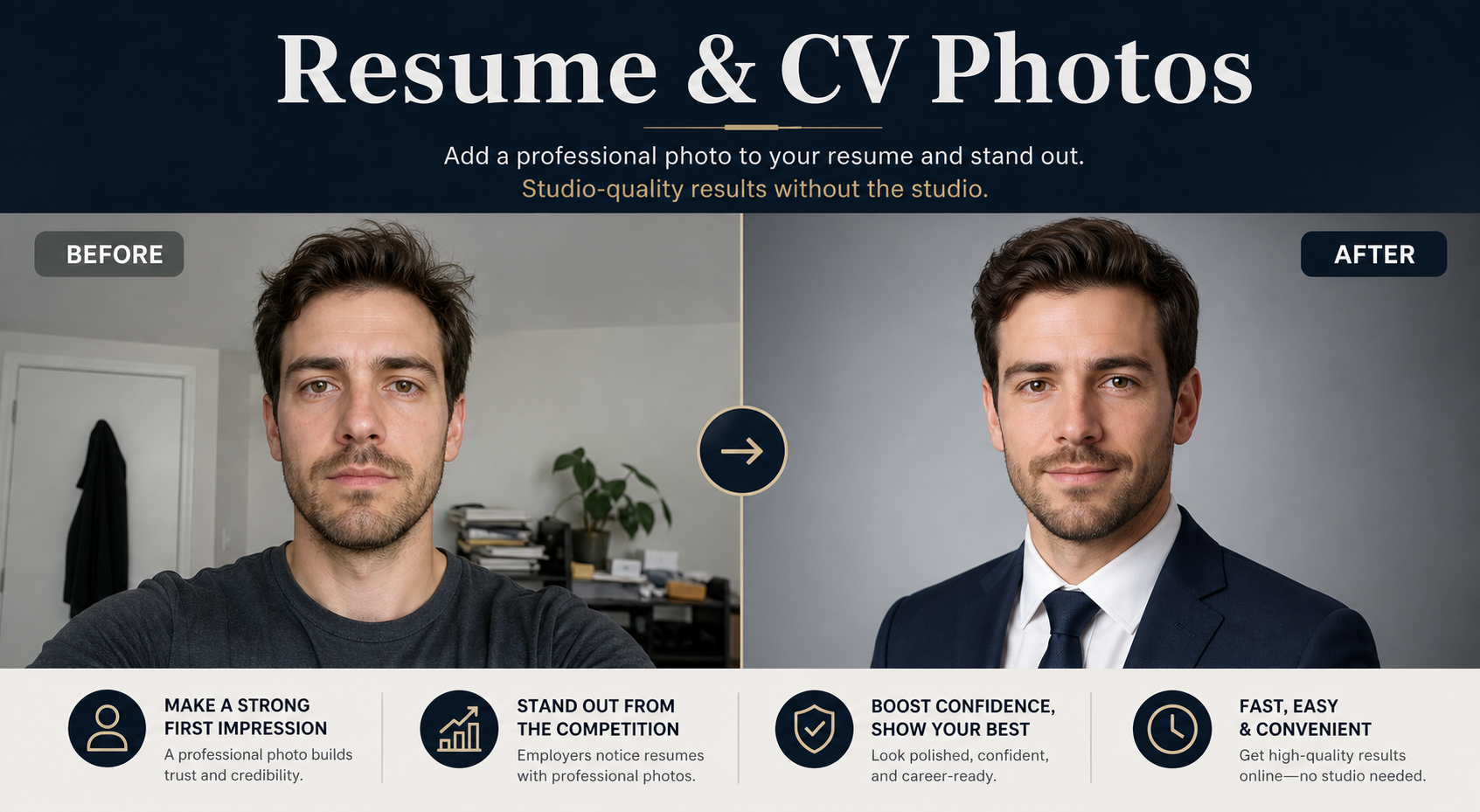 Resume & CV Photos
